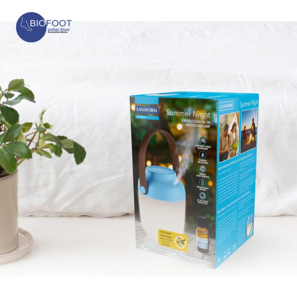 Lanaform Summer Night Portable Essential Oil Diffuser Lamp LA120323 - Image 5