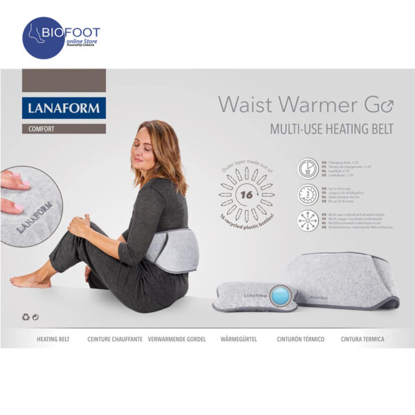 Lanaform Waist Warmer Multi Use Heating Belt LA180207 - Image 2