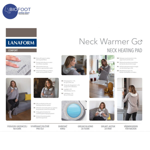 Lanaform Neck Warmer Neck heating Pad LA180206 - Image 2