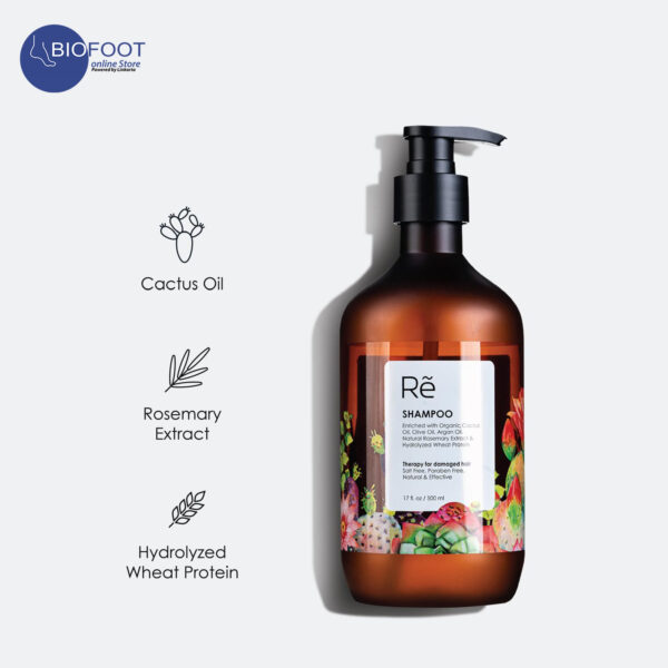 Re Shampoo Therapy for Damaged Hair 500ml - Image 3