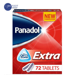 Panadol Extra with Optizorb for Pain Relief for Migraines, Headaches, Toothaches & Period Pain, 72 Tablets
Brand: Panadol