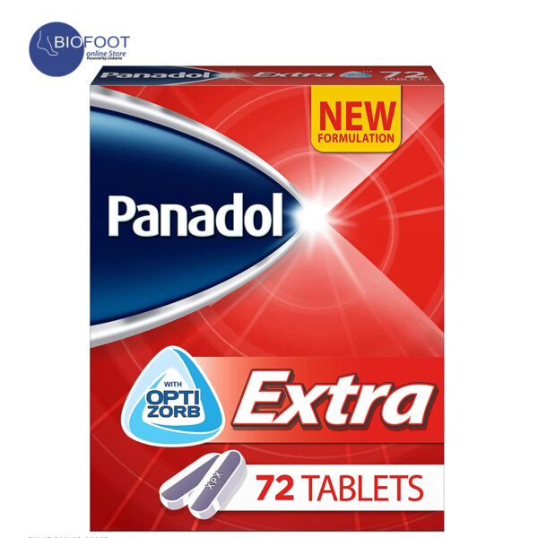 Panadol Extra with Optizorb for Pain Relief for Migraines, Headaches, Toothaches & Period Pain, 72 Tablets
Brand: Panadol