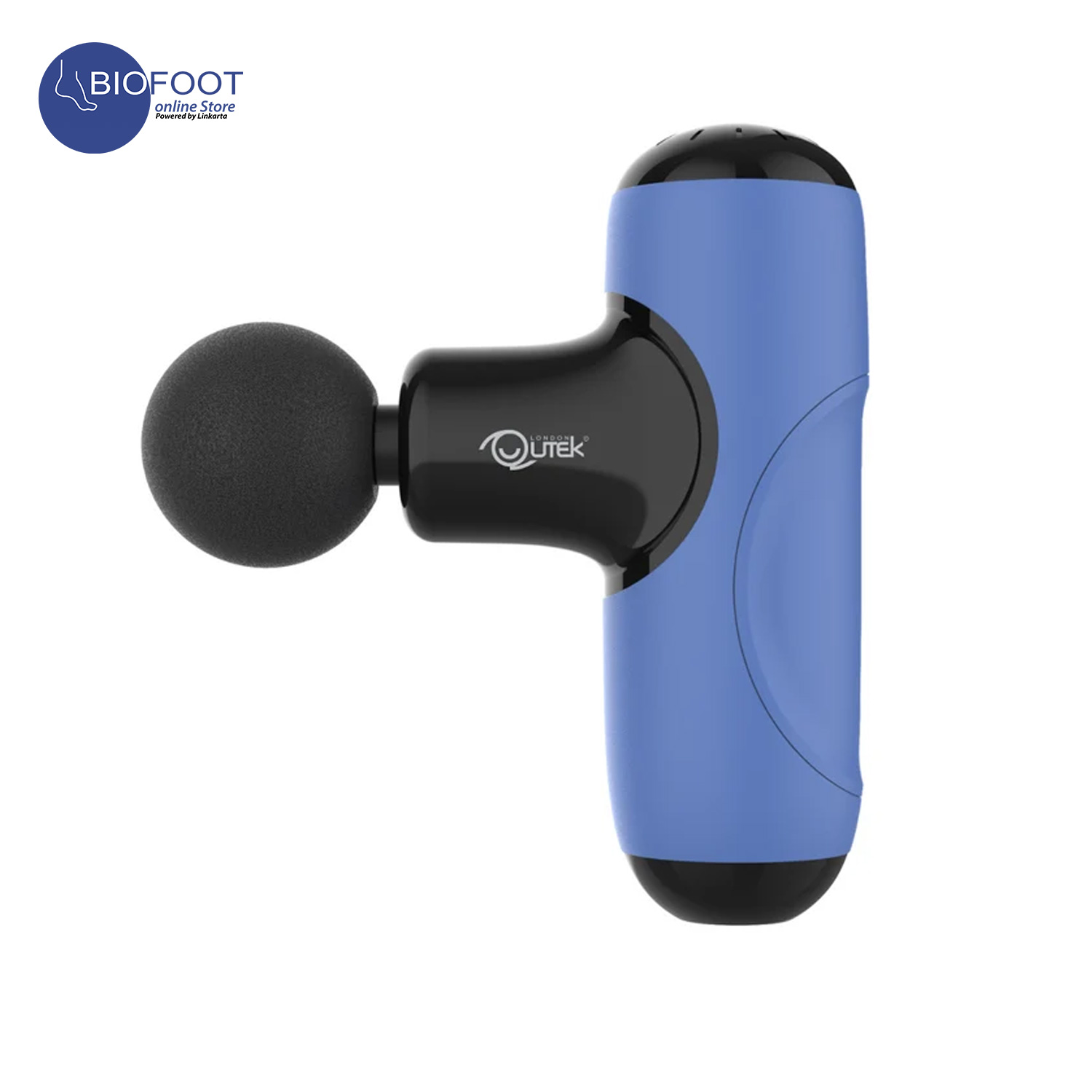 Qutek-Mini305 Gun Massager-Blue