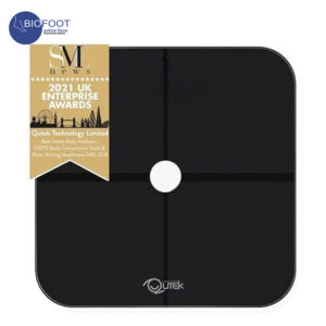Qutek- STEPS-Black Body Composition Scale 13 Health Index