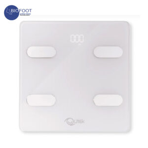 Qutek- STEPS-White Body Composition Scale 9 Health Index